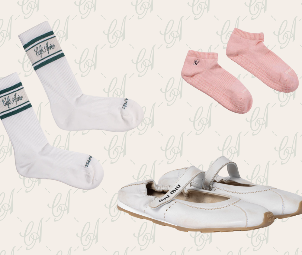 This season's shoe you'll want to wear your Café Après socks with