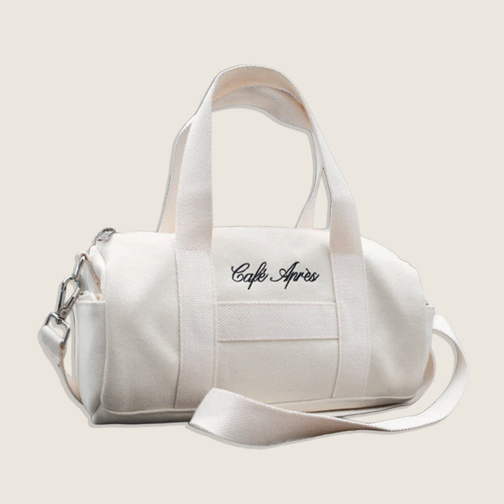 The Helaine Mini Canvas Duffle Bag