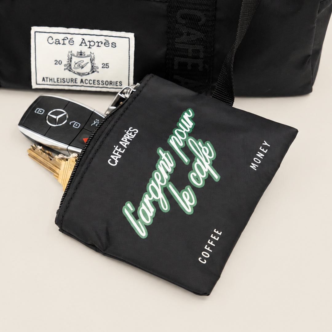 The Helaine Nylon Mini Duffle & The Scarlet Quarter Grip Sock