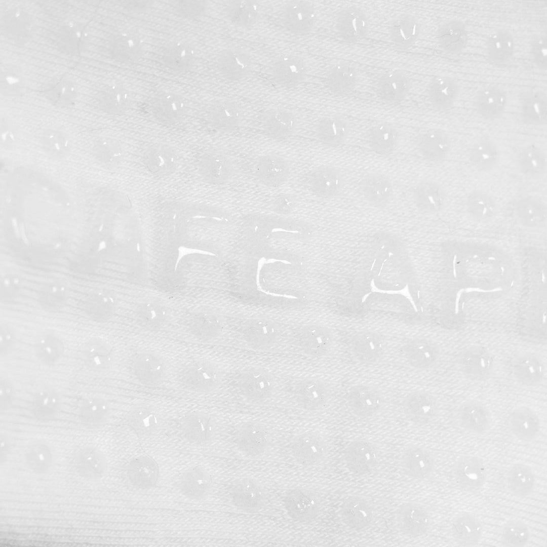 The Basic White Ankle Grip Sock