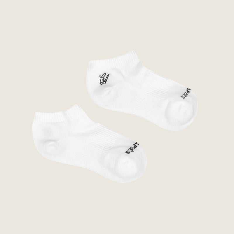 The Basic White Ankle Everyday Sock