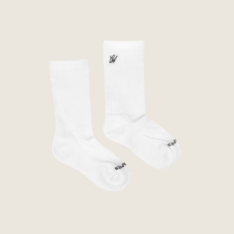 The Basic White Crew Everyday Sock