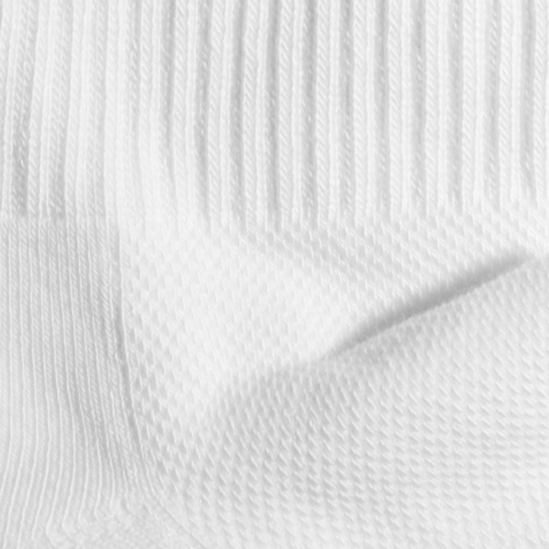 The Basic White Ankle Grip Sock