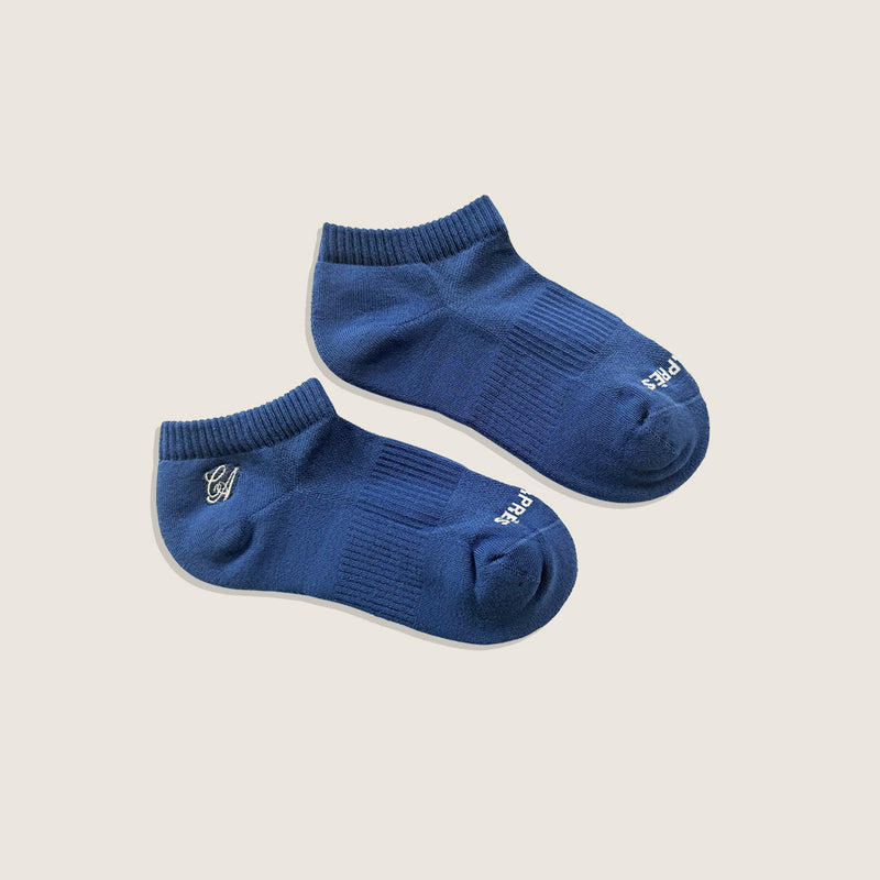 The James Ankle Sport Sock in Sapphire