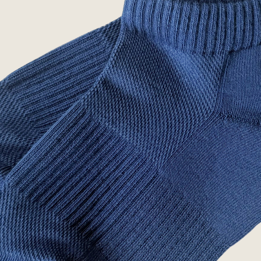 The James Ankle Sport Sock in Sapphire