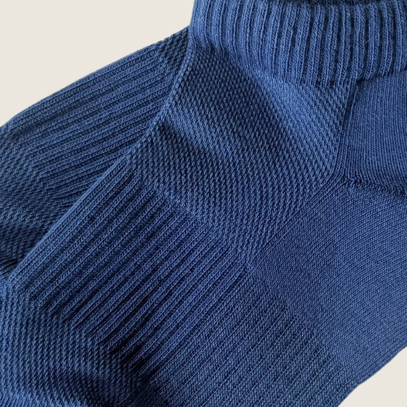 The James Ankle Sport Sock in Sapphire