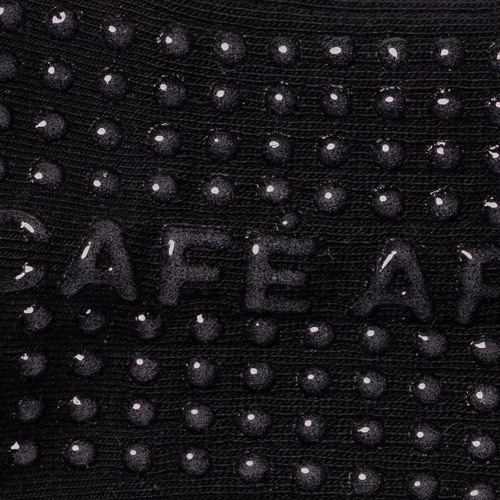 The Perry Ankle Grip Sock in Black
