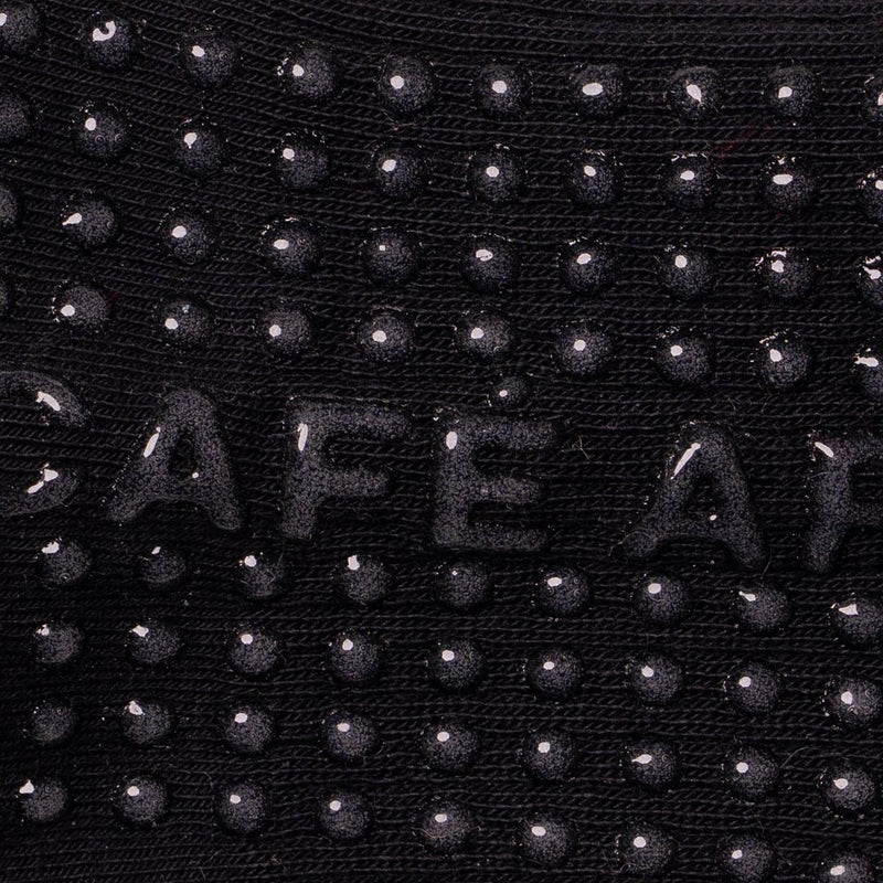 The Perry Ankle Grip Sock in Black