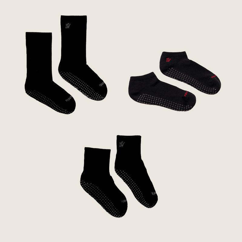The Black Grip Sock Trio