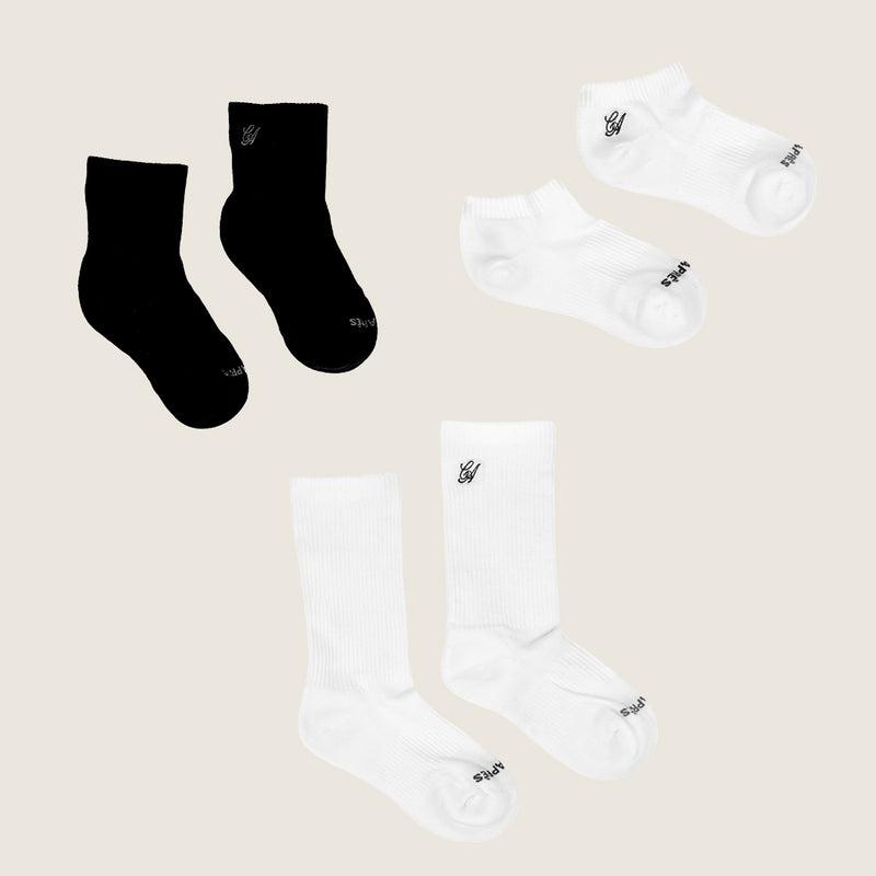 The Basic Everyday Sock Trio