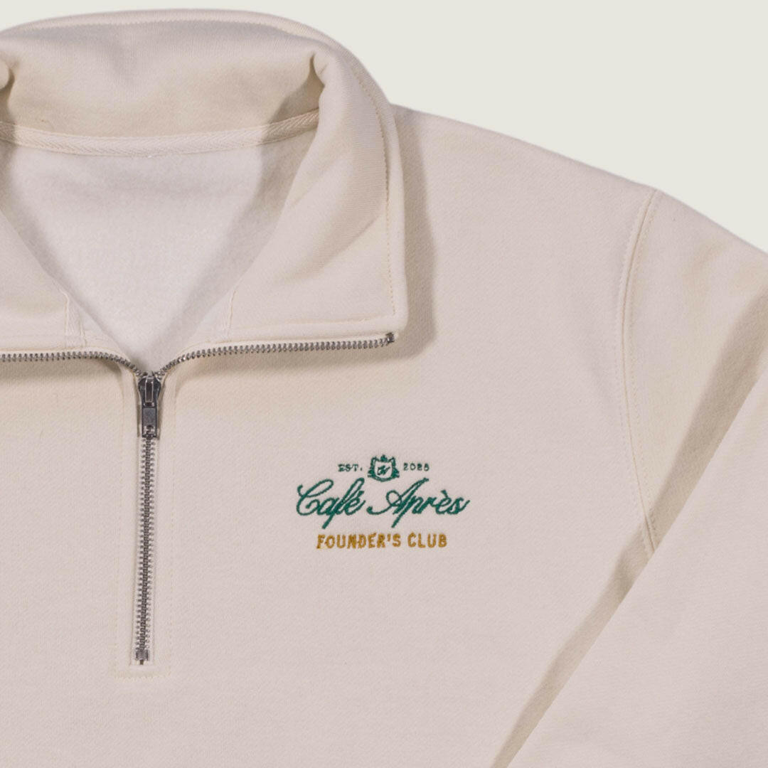 Founder's Club Half Zip Crew.