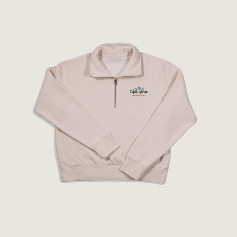 Founder's Club Half Zip Crew Sweatshirt