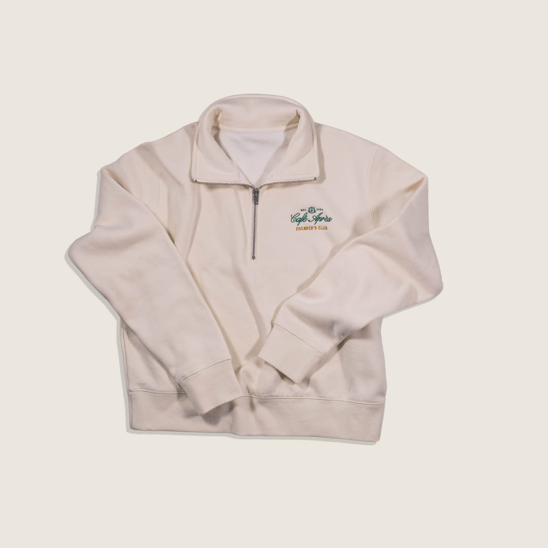 Founder's Club Half Zip Crew Sweatshirt