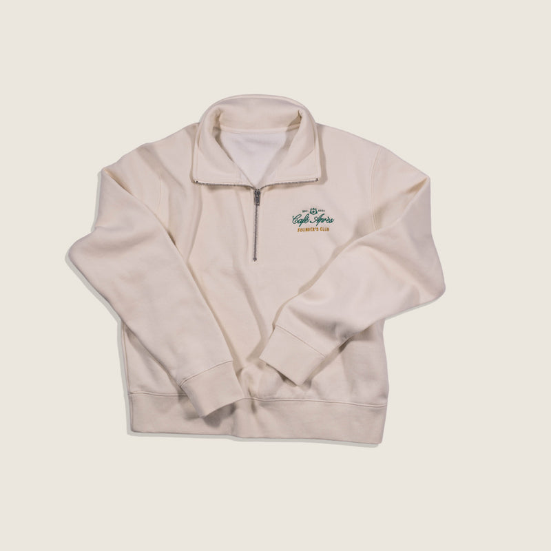 Founder's Club Half Zip Crew Sweatshirt