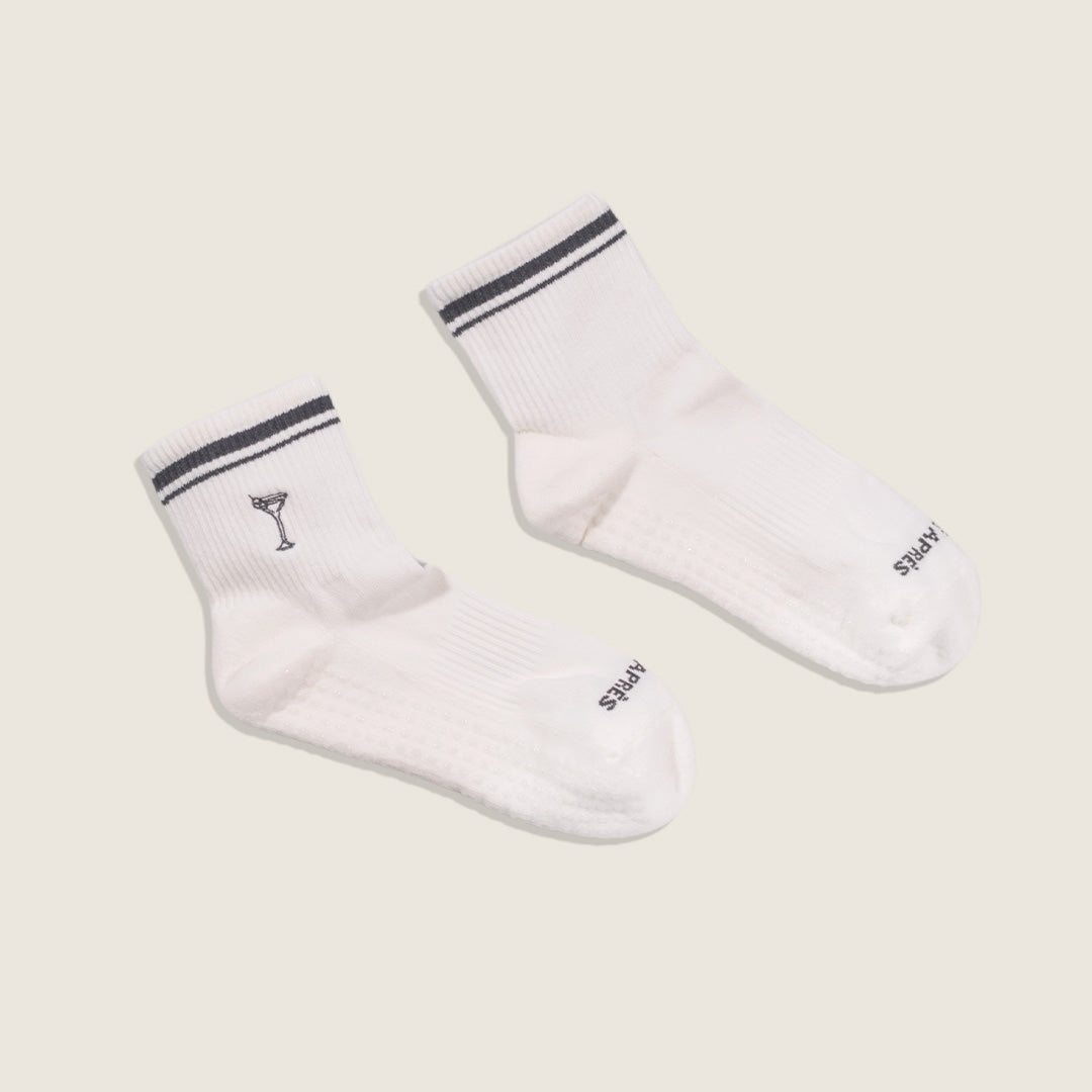 The Ellsworth Martini Quarter Grip Sock