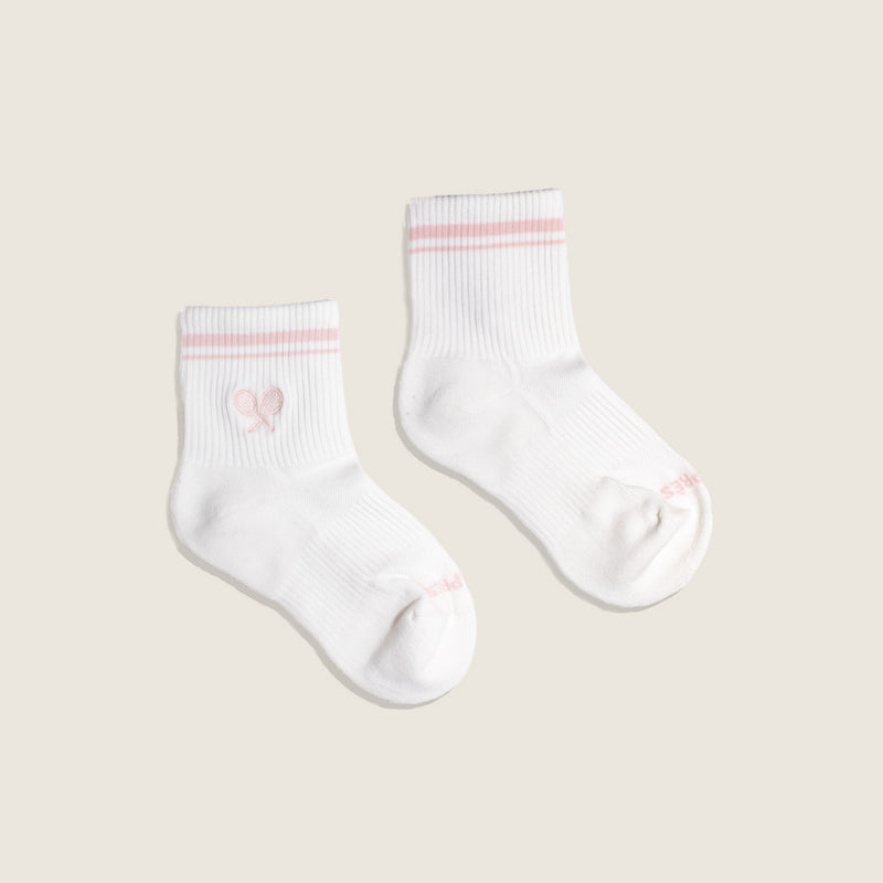 The Court Quarter Tennis Sock