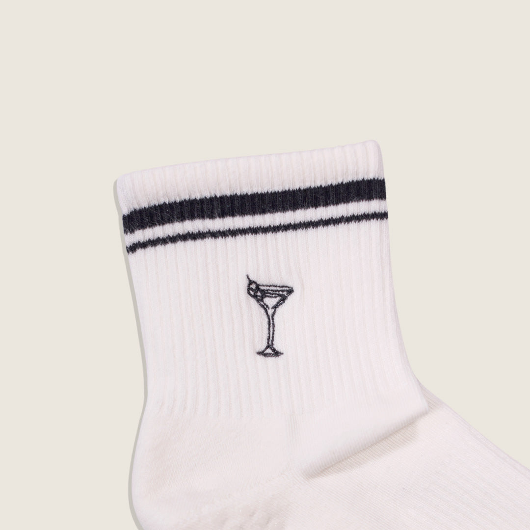 The Ellsworth Martini Quarter Grip Sock