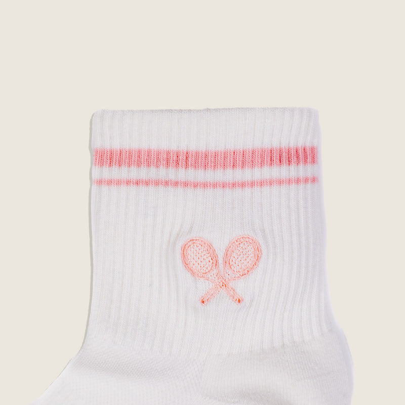 The Court Quarter Tennis Sock