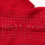 Load image into Gallery viewer, Red textured grip with &#39;CAFE APRES&#39; embossed on it
