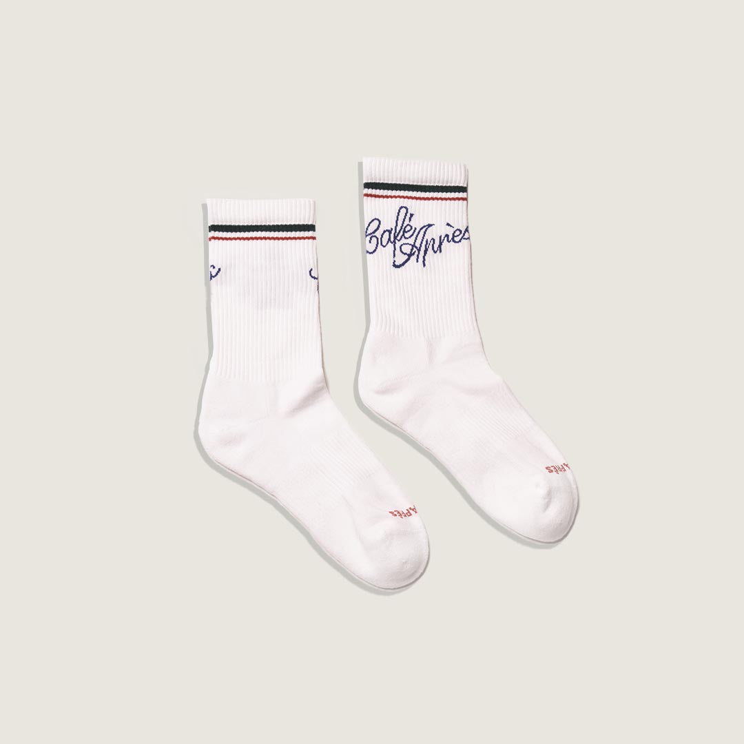 The Spottswood Crew Sport Sock in Script