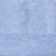Close-up of blue fabric texture