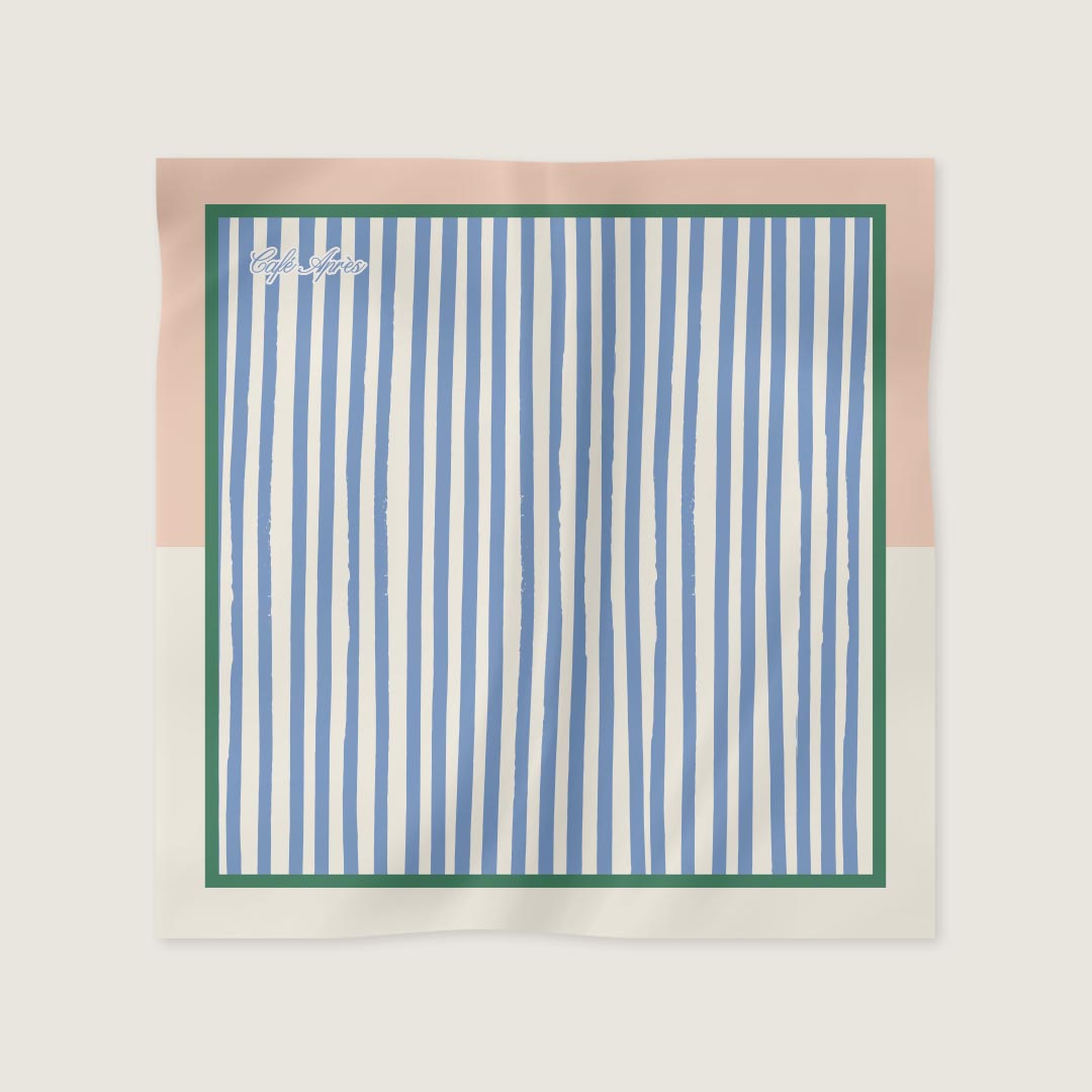 The Isaac Silk Square Scarf