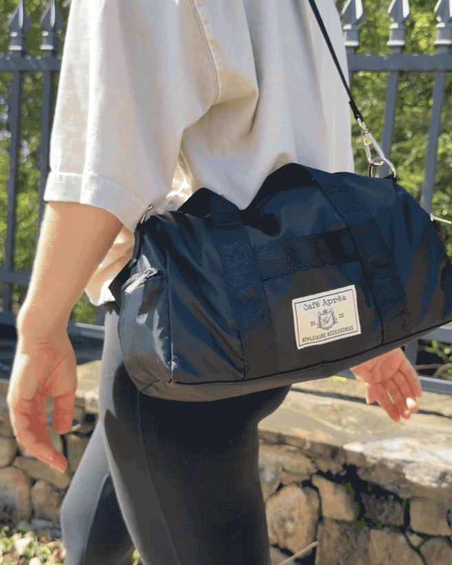 The Helaine Mini Recycled Nylon Duffle Bag